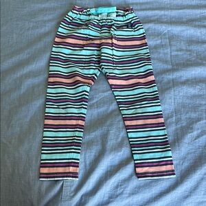 Polarn O. Pyret Striped Kids Leggings - Multicolor